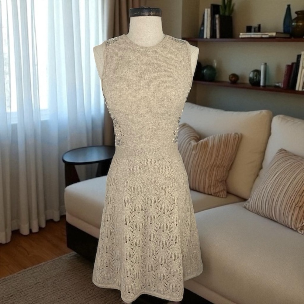 Rag & Bone Cream Lace Mini Dress Size S